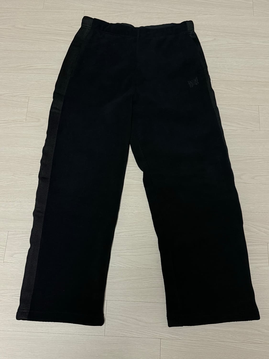 유니클로 x 니들스 플리스 와이드 팬츠 블랙 JP 상품이미지1