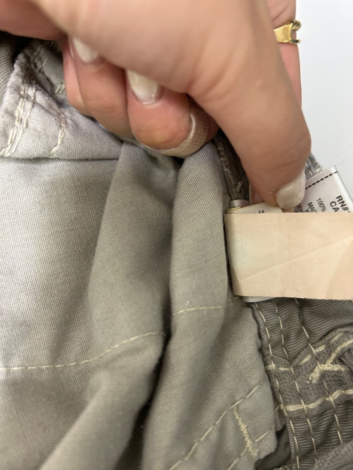 트루릴리젼 남성 스트치 카고 반바지 32사이즈 상품이미지8