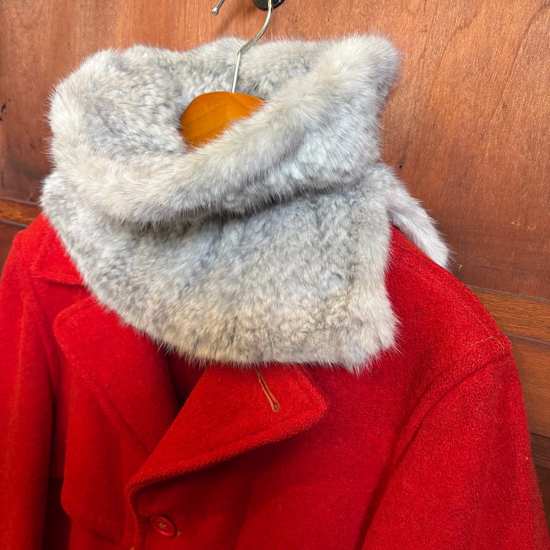 천연 밍크 워머 목도리 그레이 상품이미지3