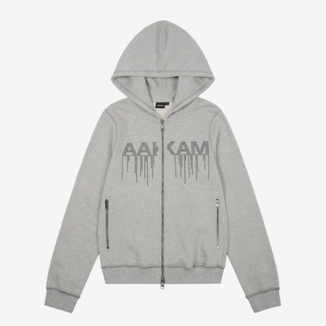 아캄 Rhinestone Zip-Up Hoodie 상품이미지1