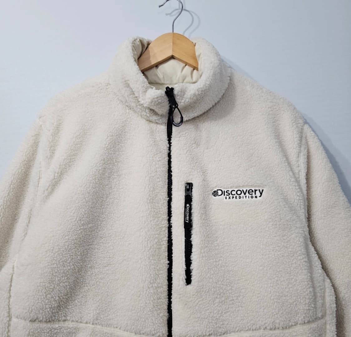디스커버리 리버시블 플리스 구스다운 패딩 100 상품이미지5