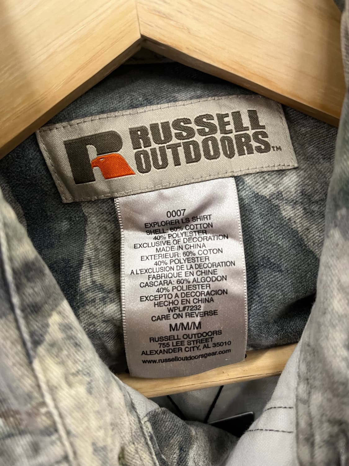 러셀 아웃도어 리얼트리 포켓 셔츠 #csz657 상품이미지5