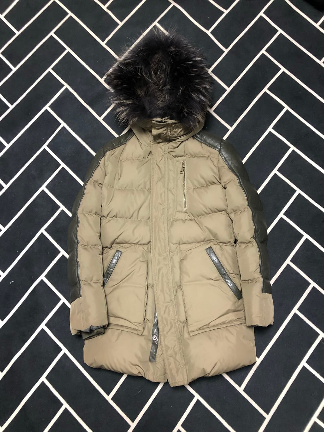 시스템옴므 리얼 시어링양가죽무스탕패딩/몽클레어 스톤 발망 프라다 구찌 톰 상품이미지9