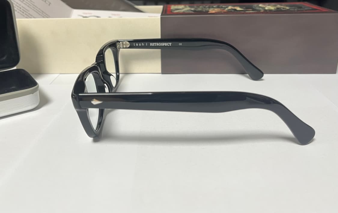 래쉬 쿠퍼 빈티지 블랙 안경 상품이미지2