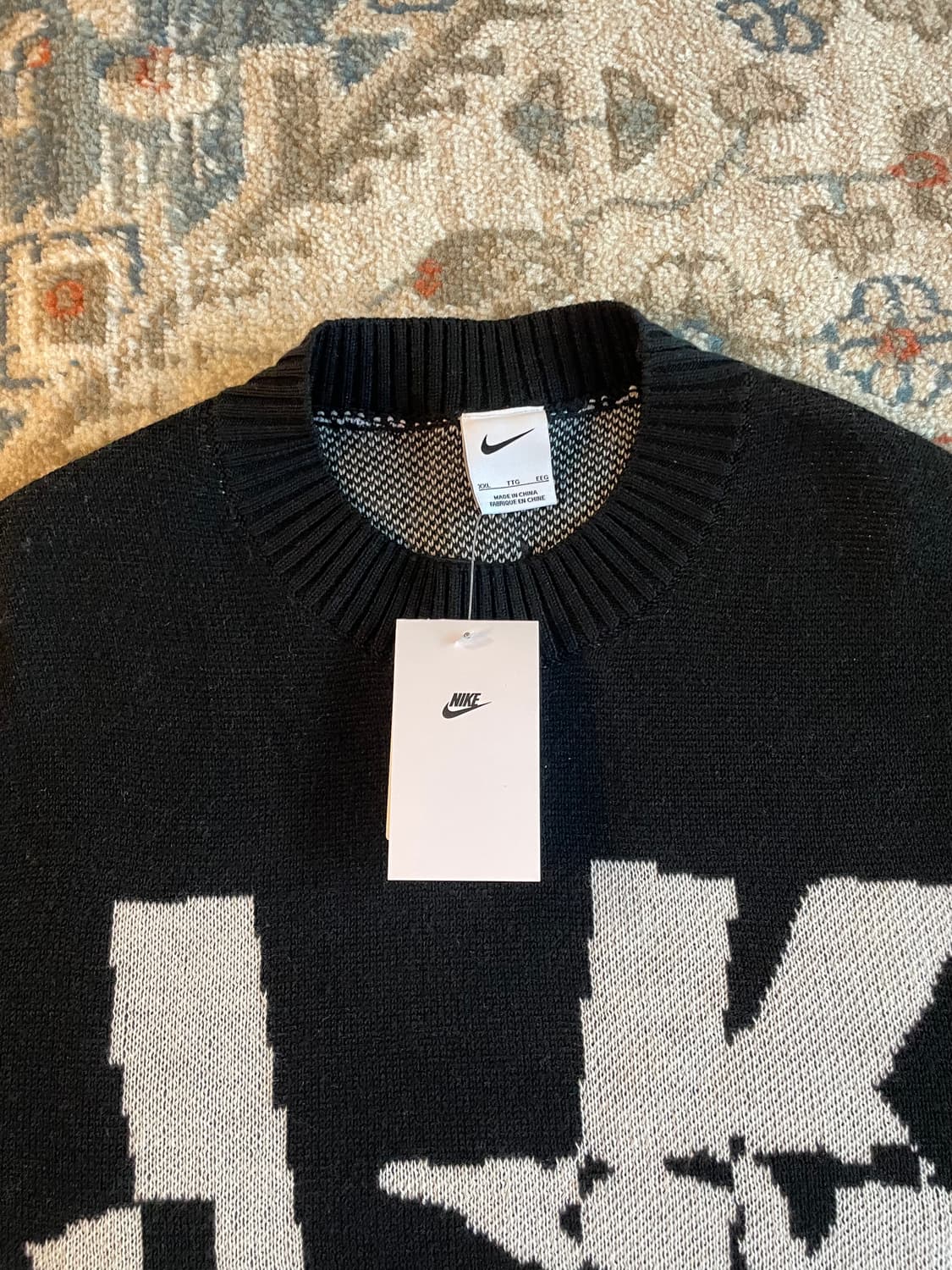 나이키 스포츠웨어 니트 크루넥 스웨터 (새제품. XXL) 상품이미지5