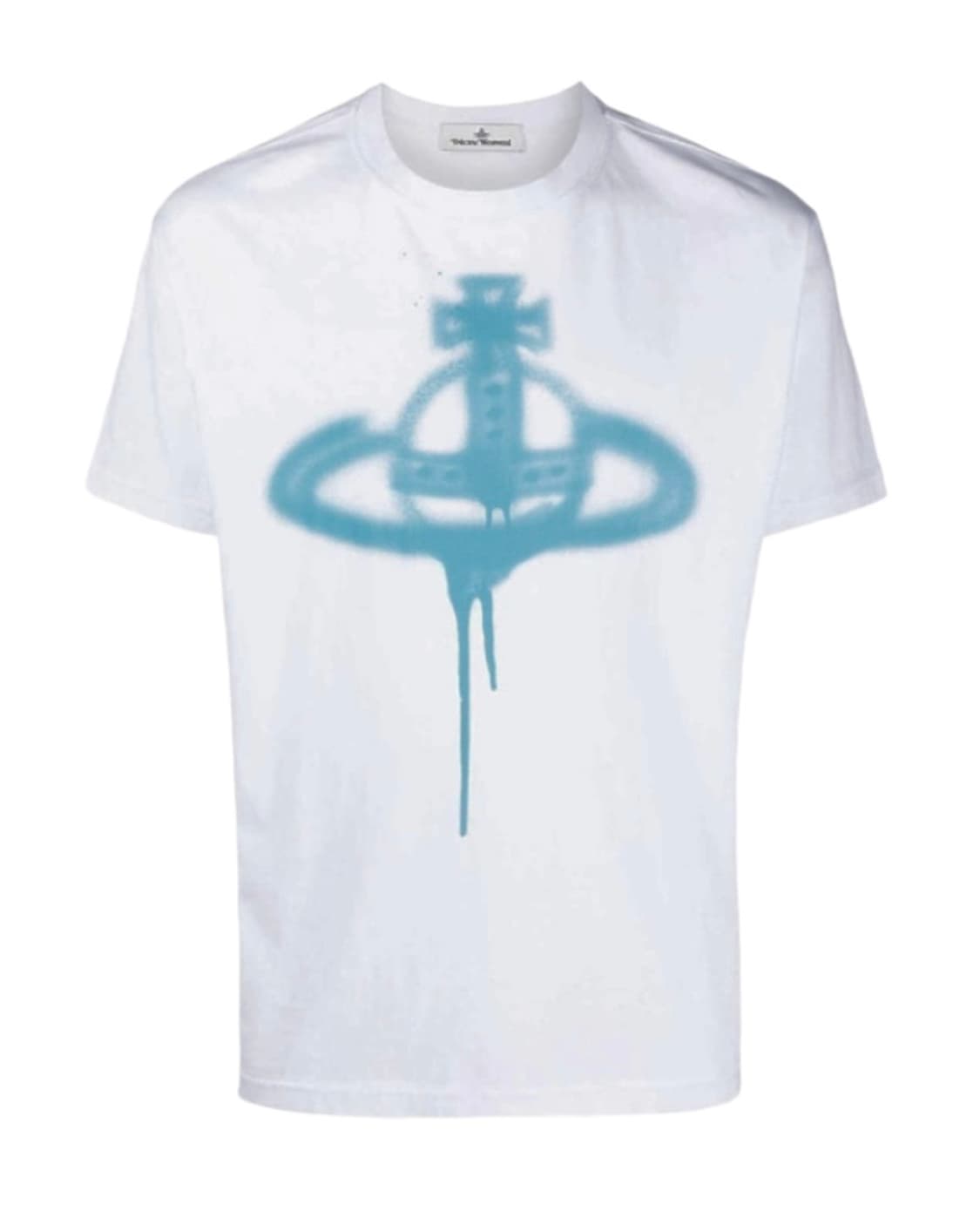 비비안 웨스트우드 스프레이 오브 코튼 티셔츠 화이트 xs 상품이미지1