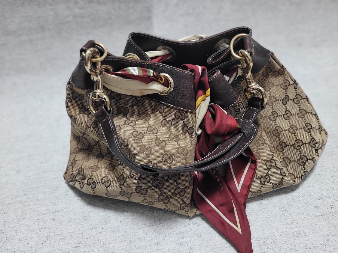 (정품)구찌 토트백+구찌 스카프 상품이미지1