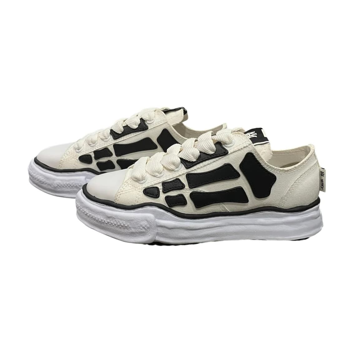 Mihara Yasuhiro Bones Sneakers WHITE 상품이미지3