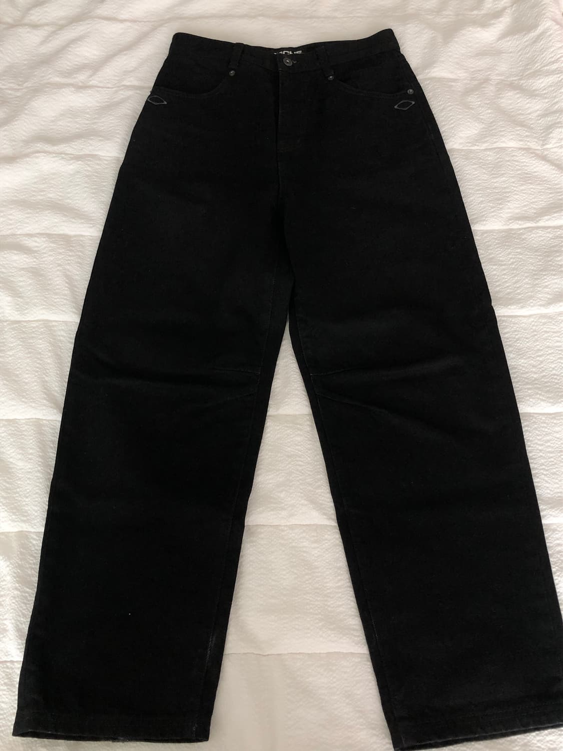 미스치프 롬버스 블랙 데님 진 (m size) 상품이미지2