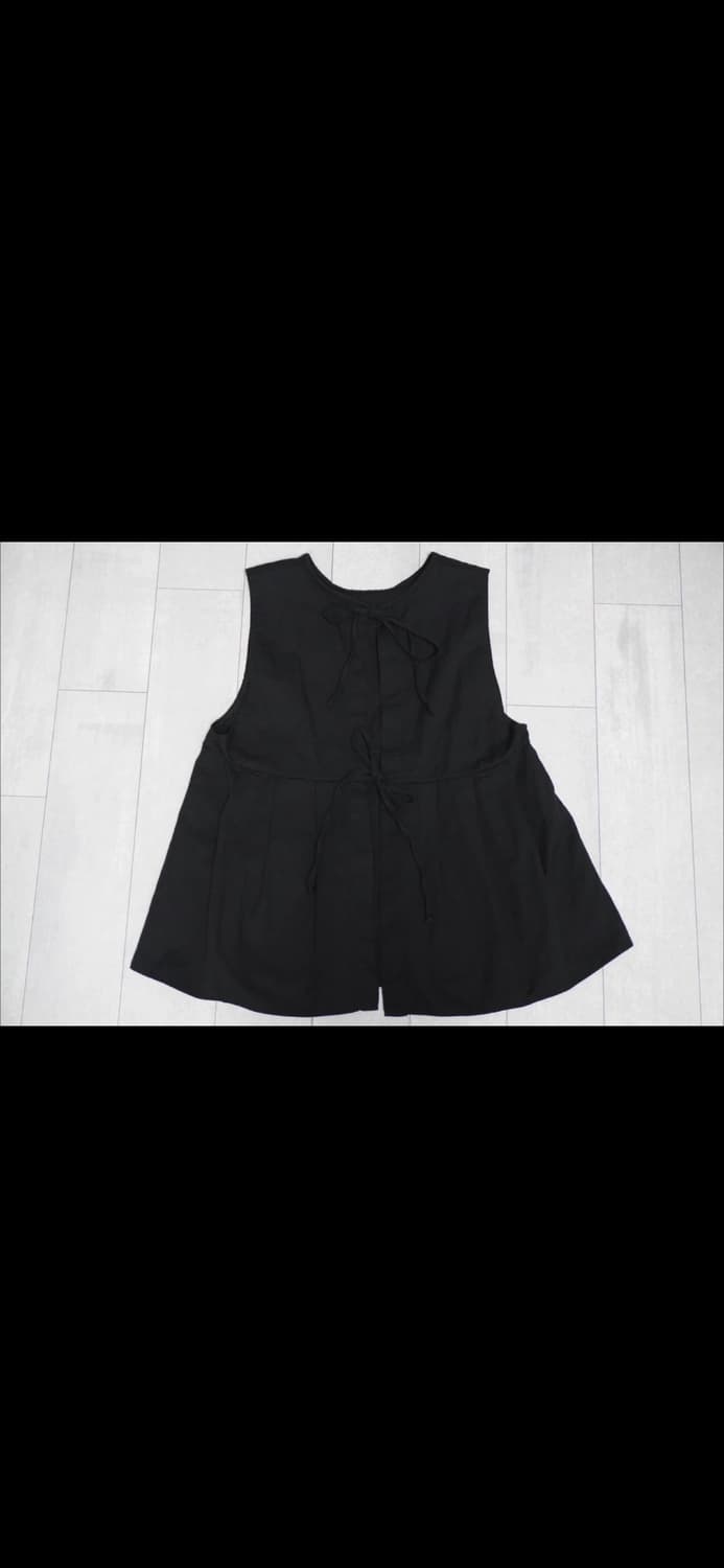 이데알레 백리본 레이어드 베스트 상품이미지7