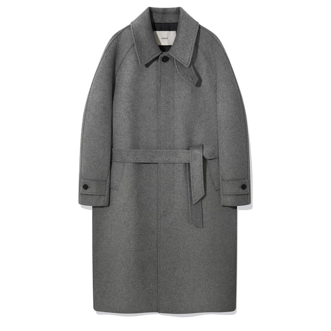 (XL) 키뮤어 캐시미어 발마칸 로브코트 상품이미지3