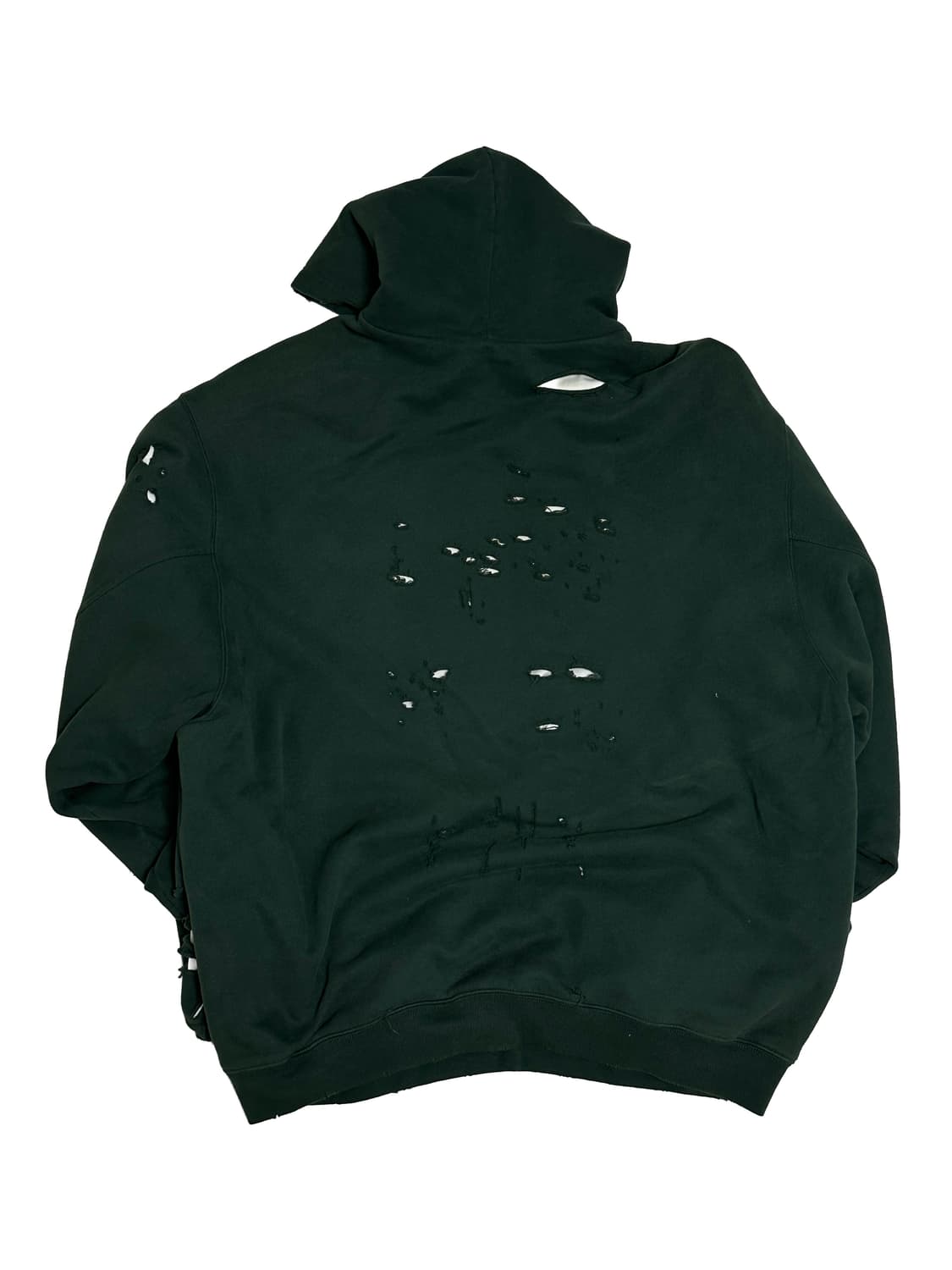 [XS] 발렌시아가 디스트로이드 후드 그린 상품이미지2