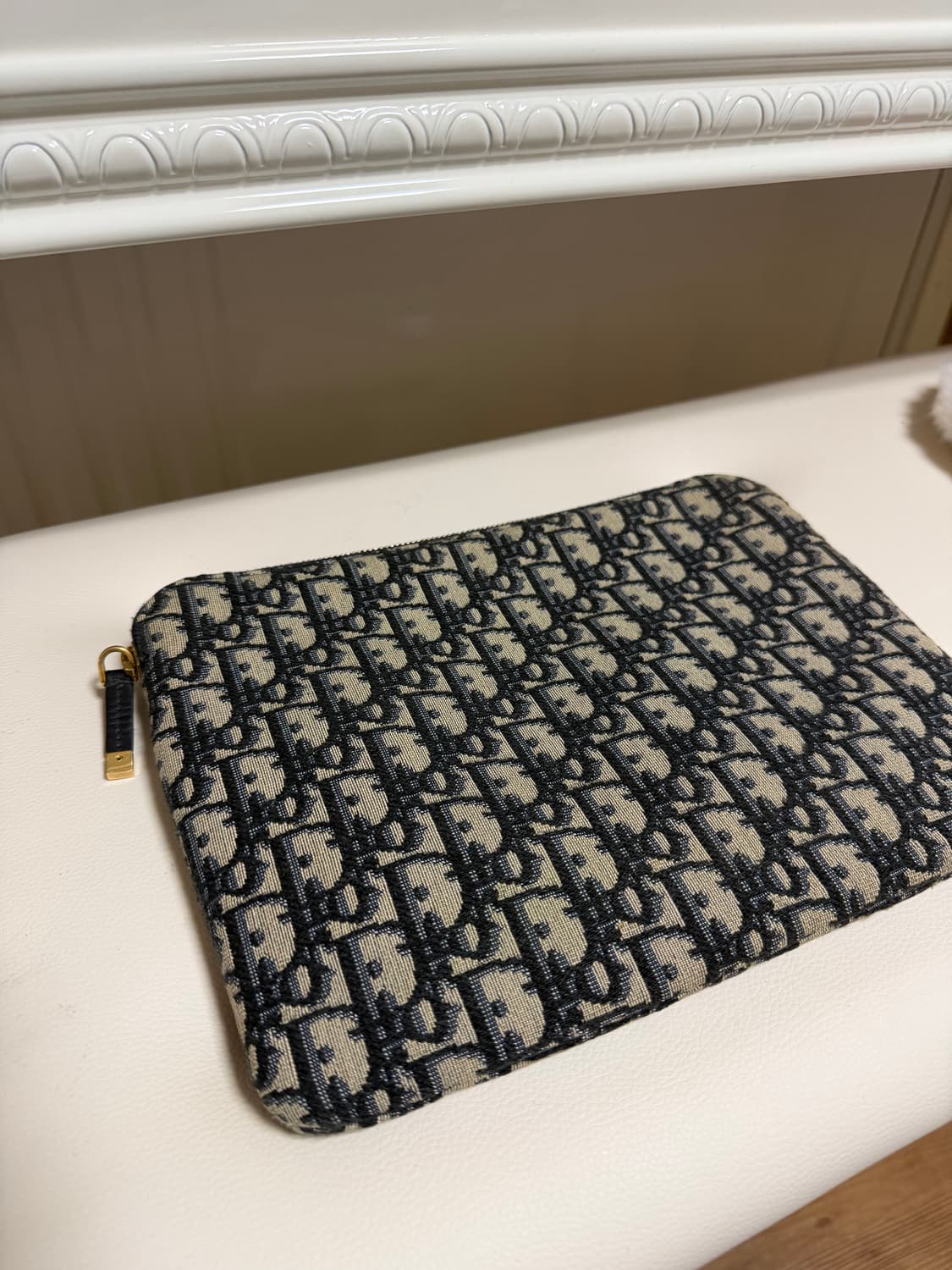 갤러리아 구매) 디올 오블리크 트레블 키트 클러치 (싸게급처) 상품이미지3