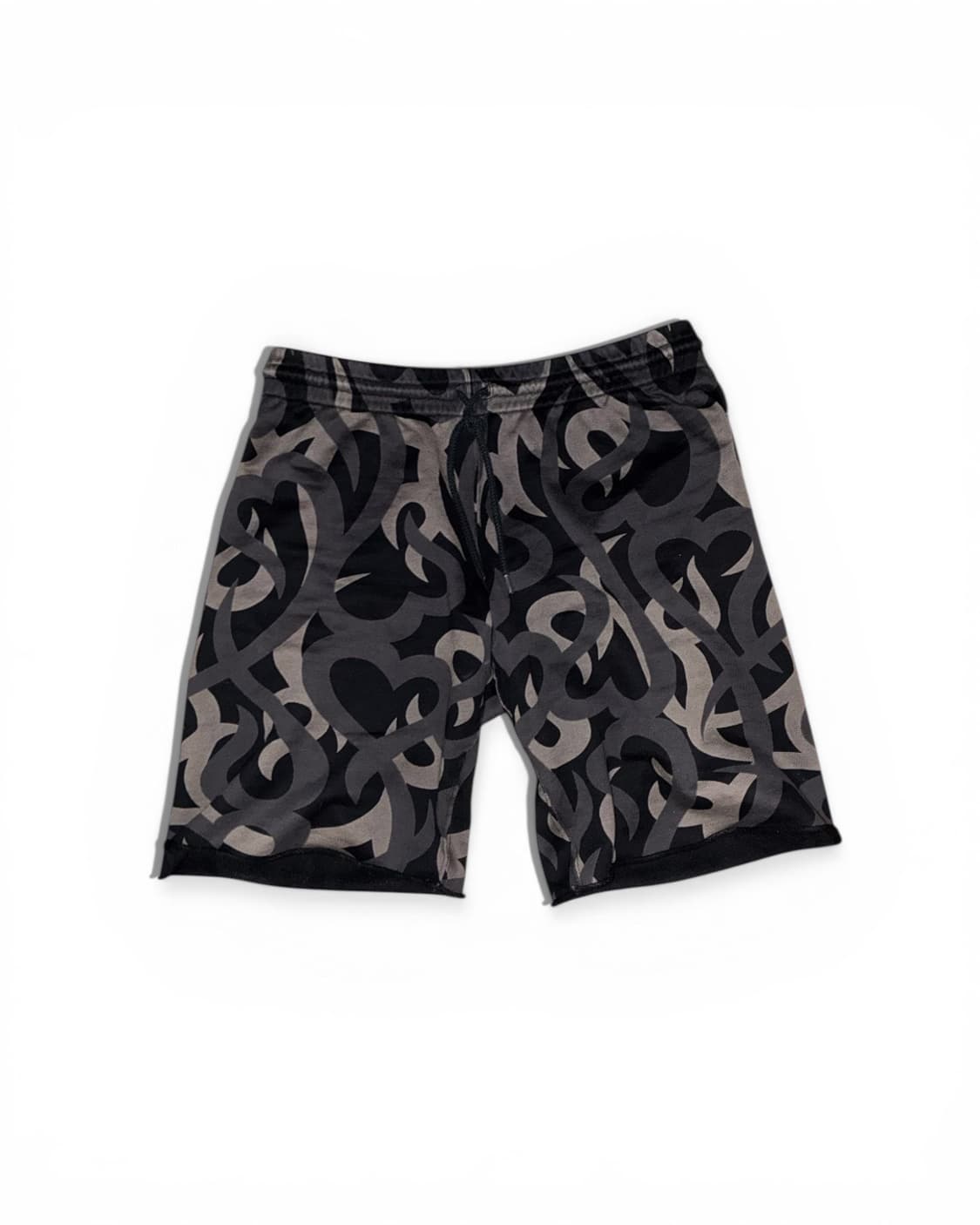 넘버나인aw04 트라이벌 반바지 검정 상품이미지1