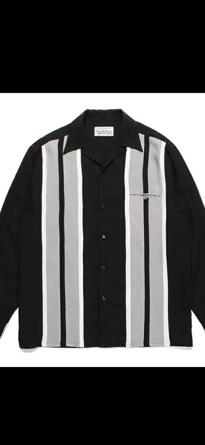 와코마리아 투톤 셔츠 M 상품이미지2