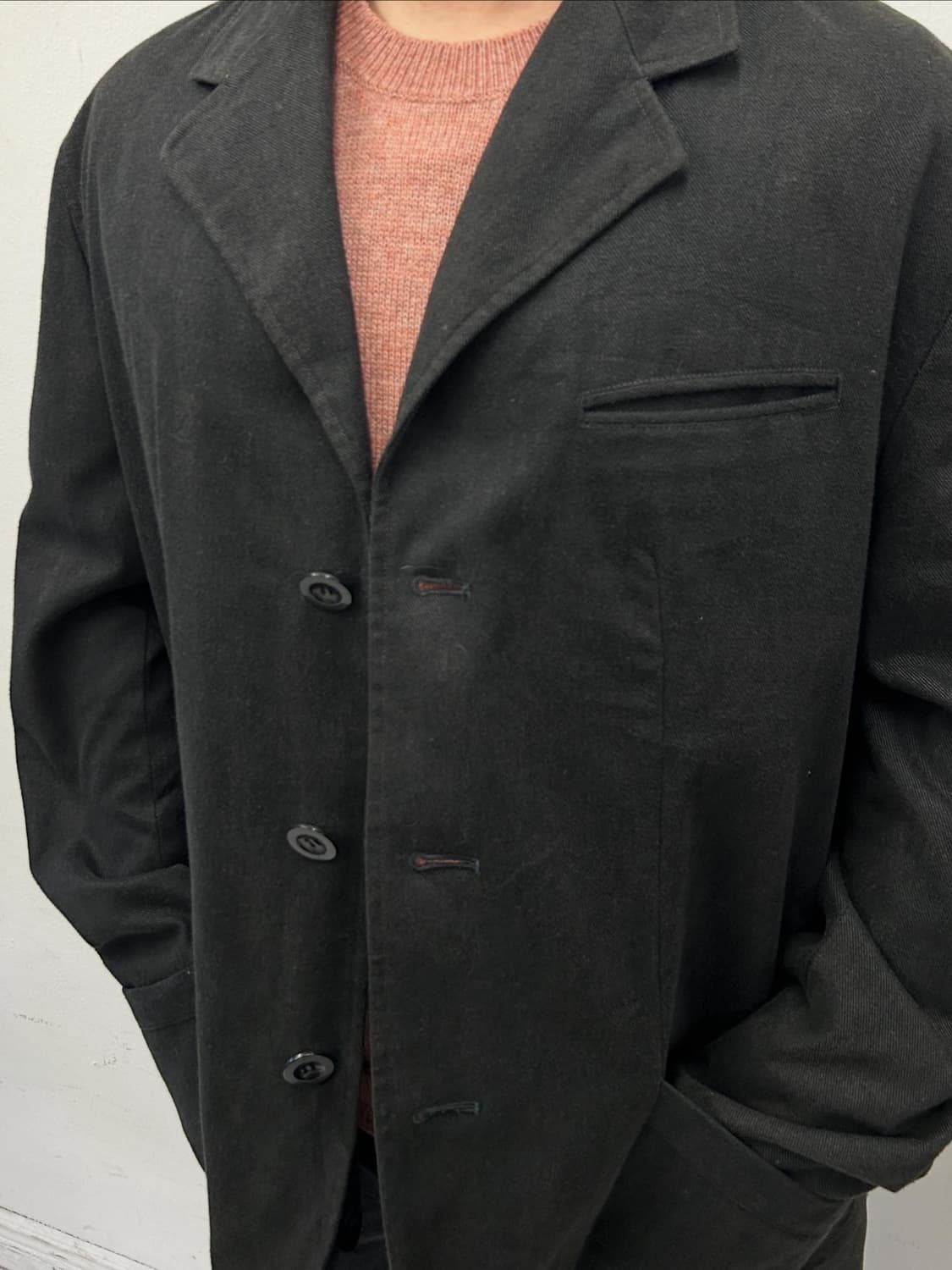 Yohji Yamamoto A.A.R 요지야마모토 3버튼 코트 상품이미지5