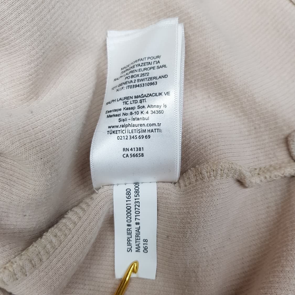 폴로 랄프로렌 하프집업 코튼 니트 M사이즈 상품이미지9