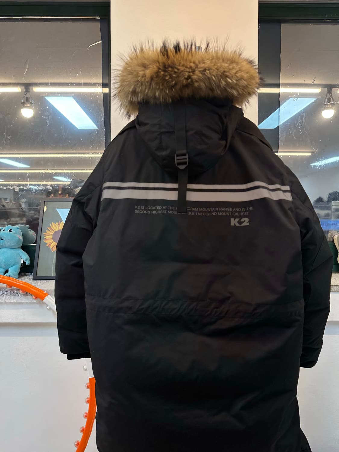 대장급 K2 flywalk  패딩 점퍼 라쿤털 방한복 상품이미지3