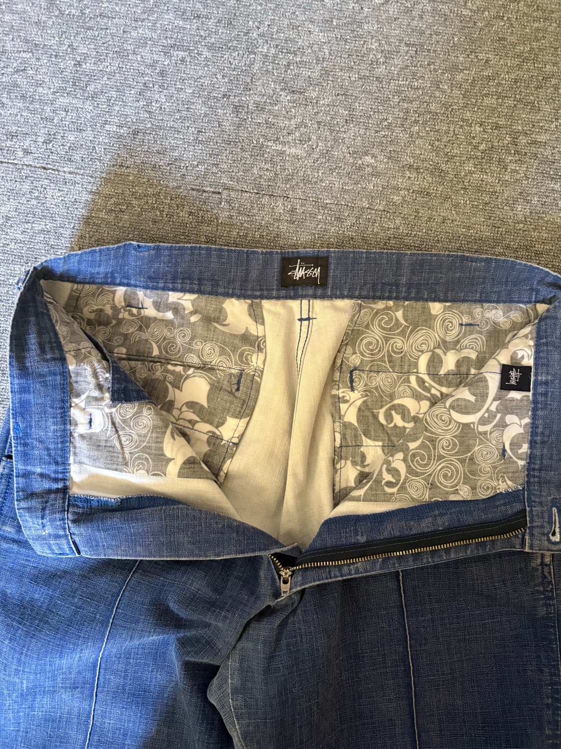 [32] 90s 올드스투시 데님팬츠 상품이미지5