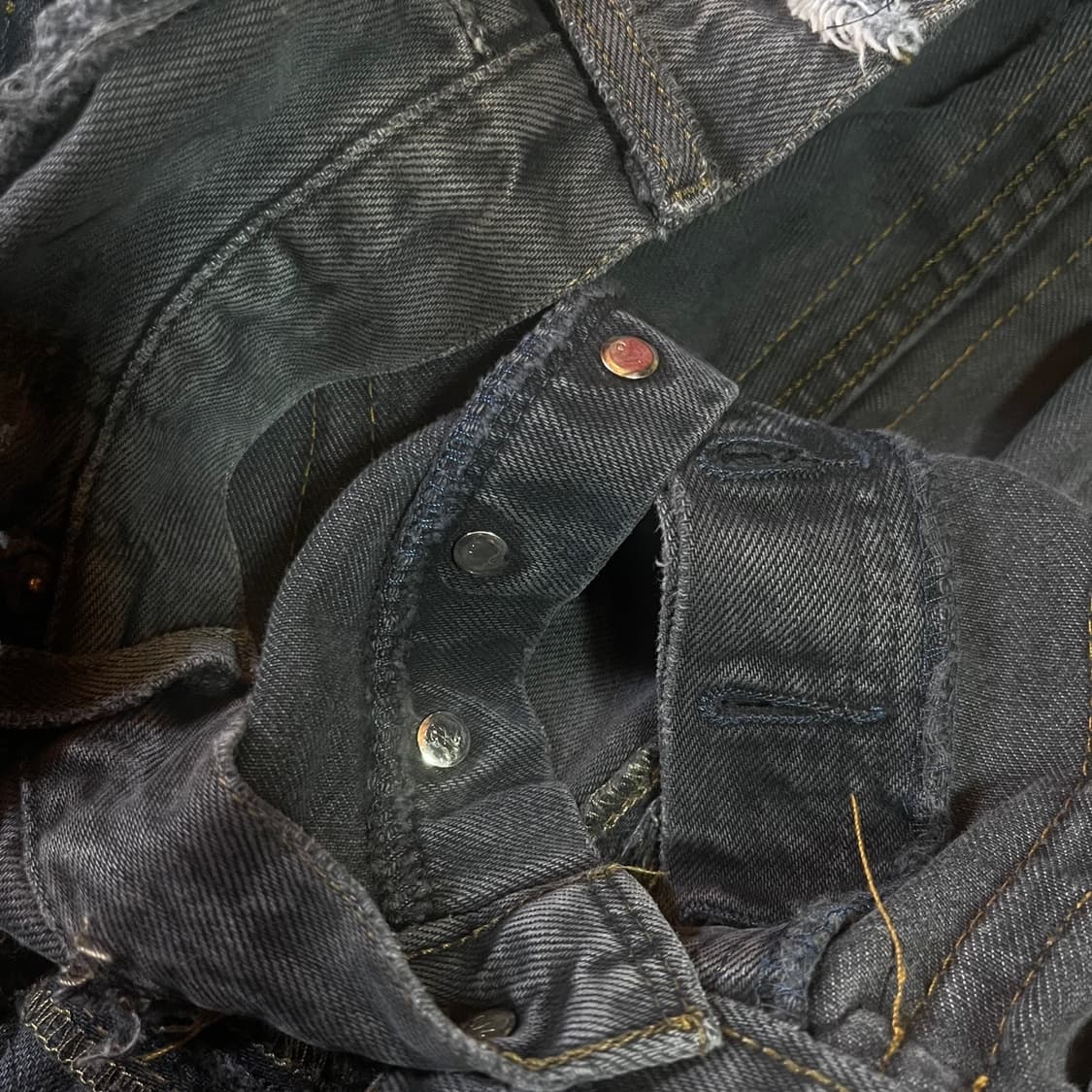 리바이스 패치워크 데님팬츠 상품이미지4