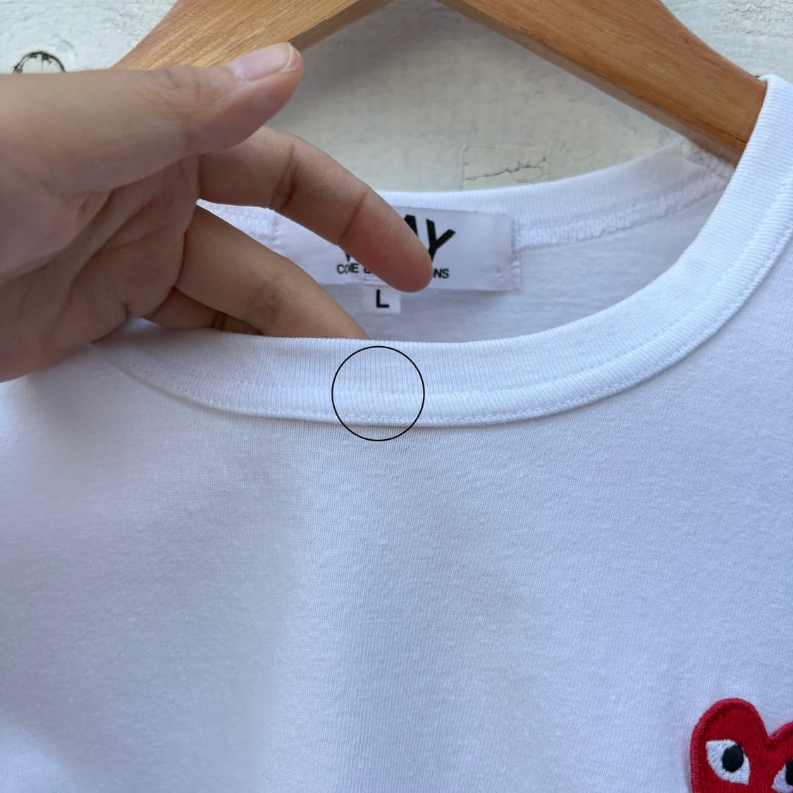 Comme des Garcons 꼼데가르송 롱슬리브 티셔츠 상품이미지5