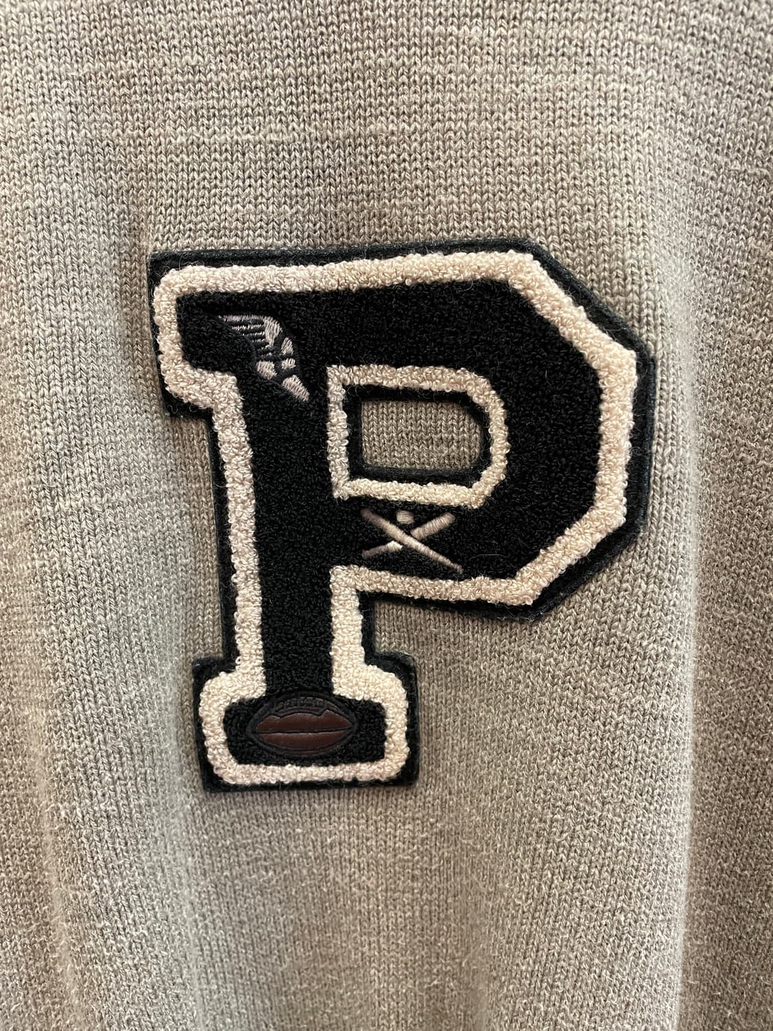 폴로 랄프로렌 P로고 럭비니트 상품이미지2