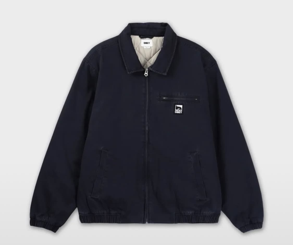 오베이 디비전 블루종 재킷 블랙 L 상품이미지1