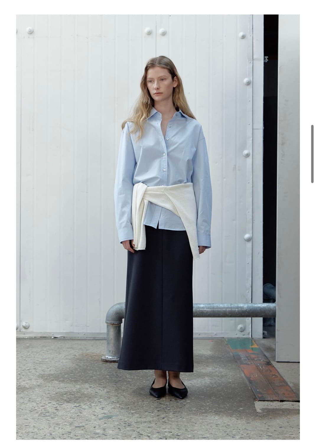 더마고 M 차콜 스커트 THE MARGOT 상품이미지6