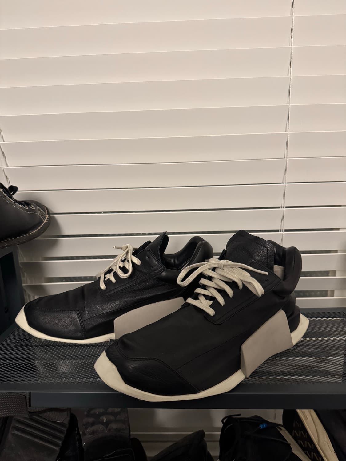 릭오웬스x아디다스 레벨러너 (260mm) 상품이미지1