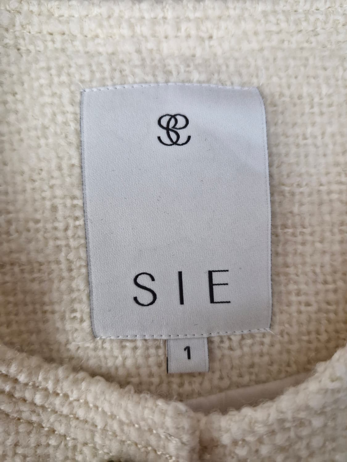 SIE 시에 다즐링 트위드 자켓 크림(s) 상품이미지6