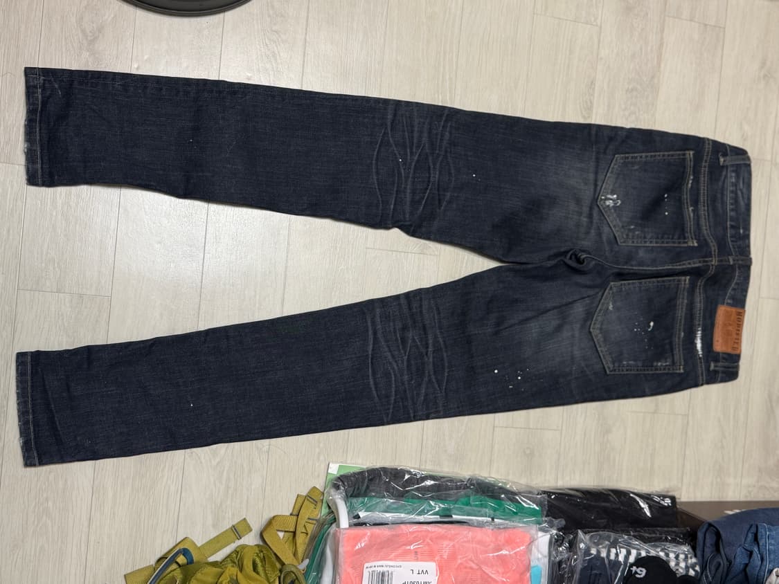모디파이드 스크레치 빈티지 청바지 판매 합니다. (W30 / L32) 상품이미지4