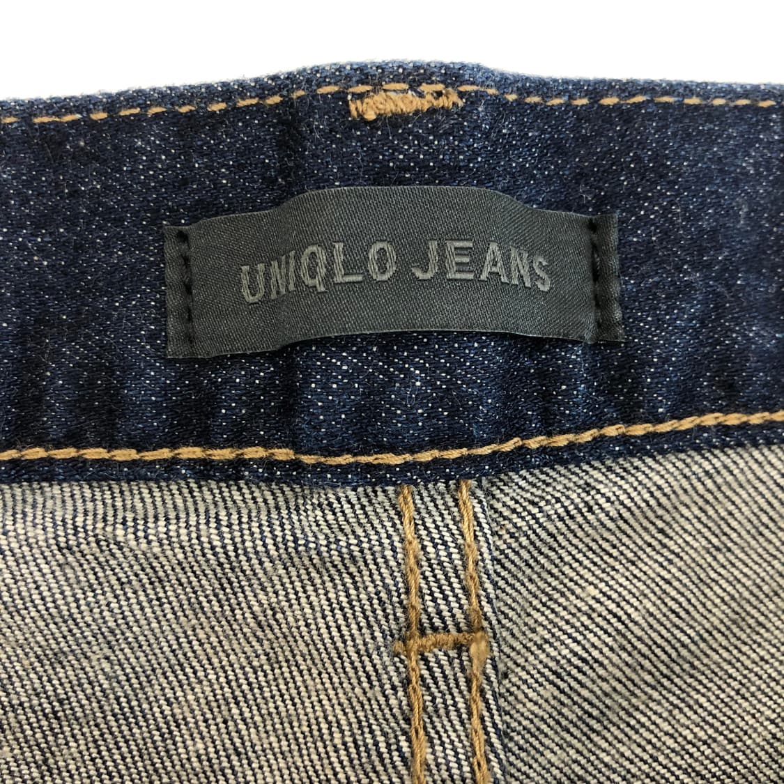 유니클로 (새상품) 스트레이트 데님진 36 인치 상품이미지5