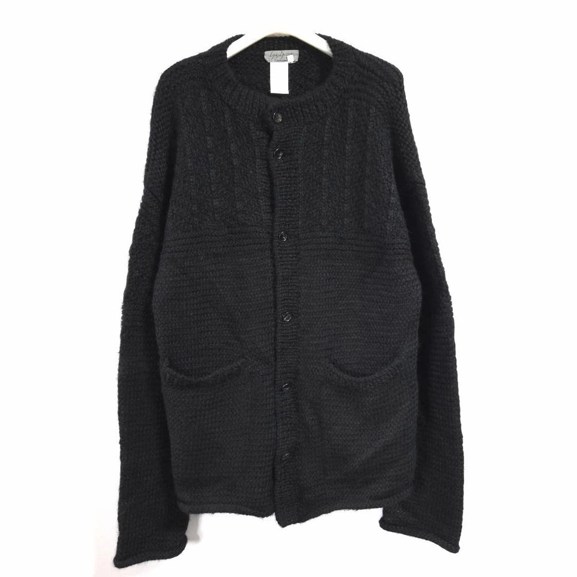 요지 야마모토 알파카 가디건 상품이미지1