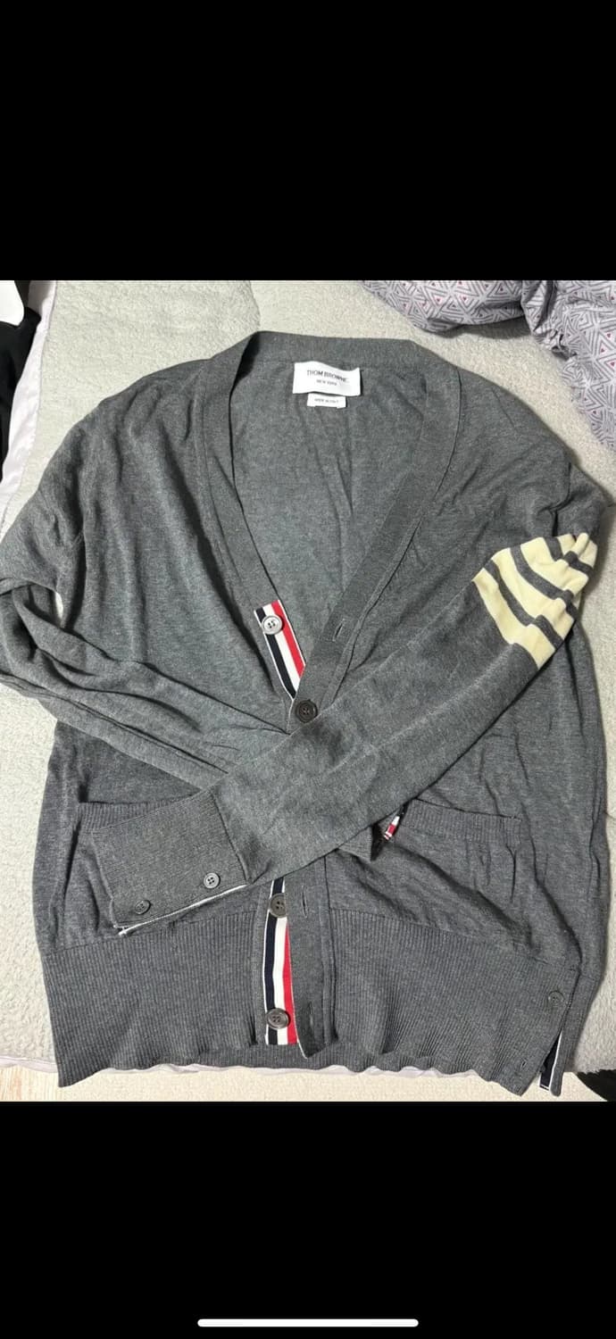 (번케 정품 인증완료) 정품 톰브라운 사선 가디건 size 1 상품이미지1