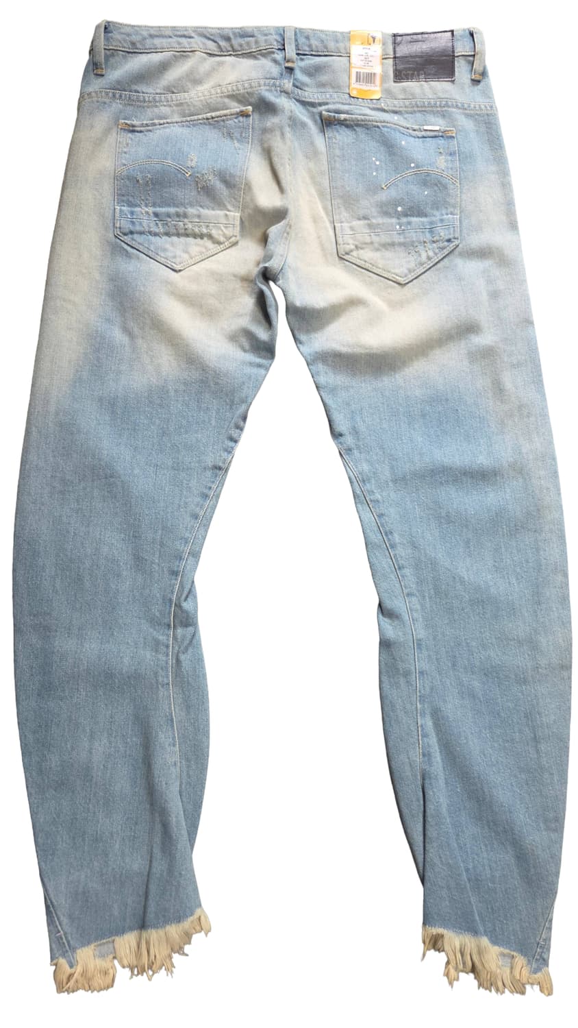 G-STAR RAW 청바지 라이트블루 페인팅 컷팅 여성(W29/L32) 상품이미지2