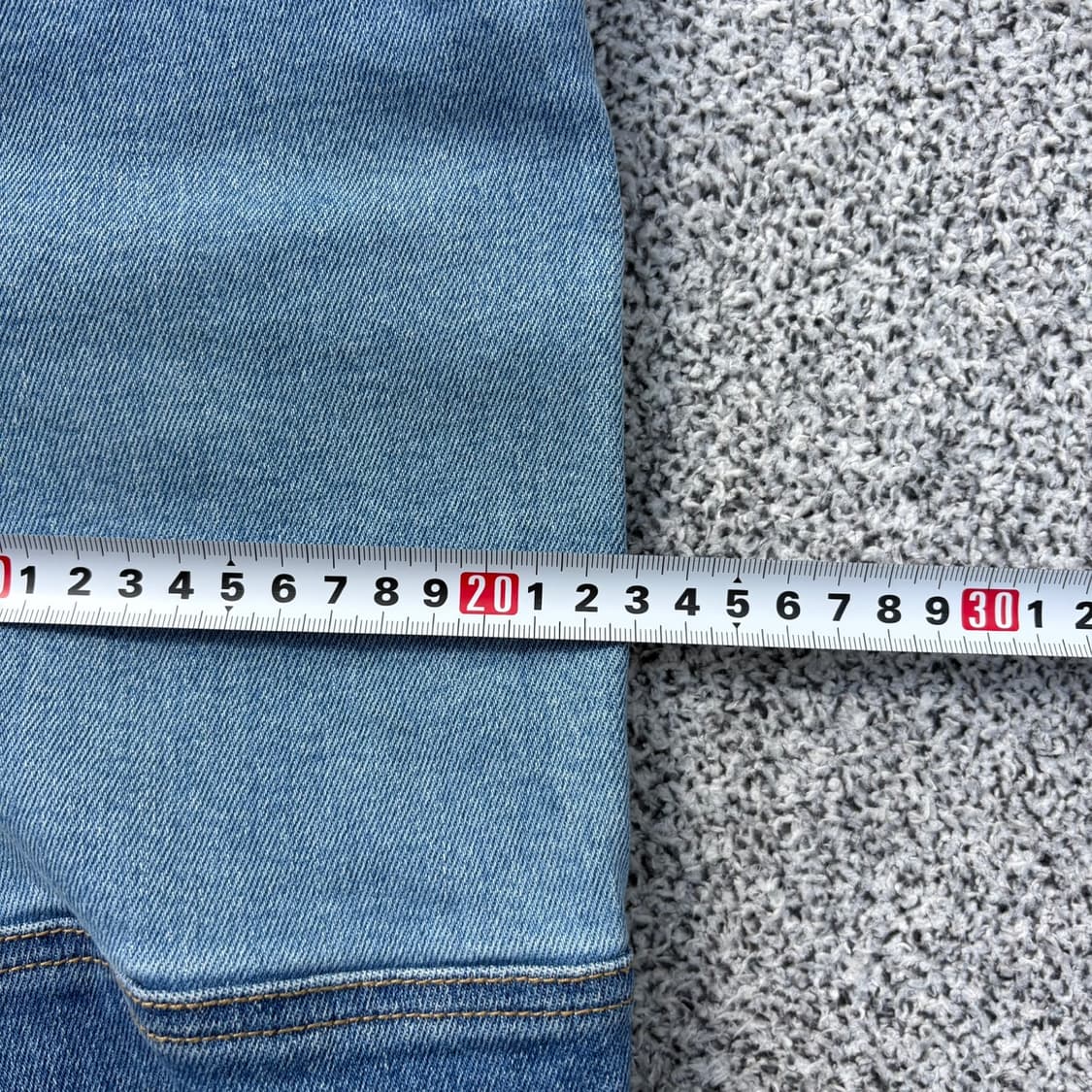 130(9Y) 헤지스 키즈 밴딩 청바지 0325J 상품이미지6