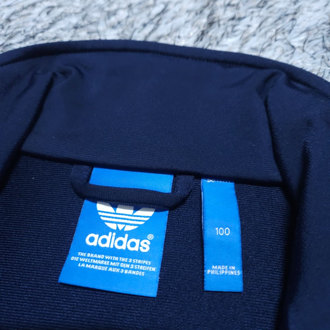 아디다스)100 남자 파이어버드 트랙탑 네이비 / 왕눈이샵 상품이미지9