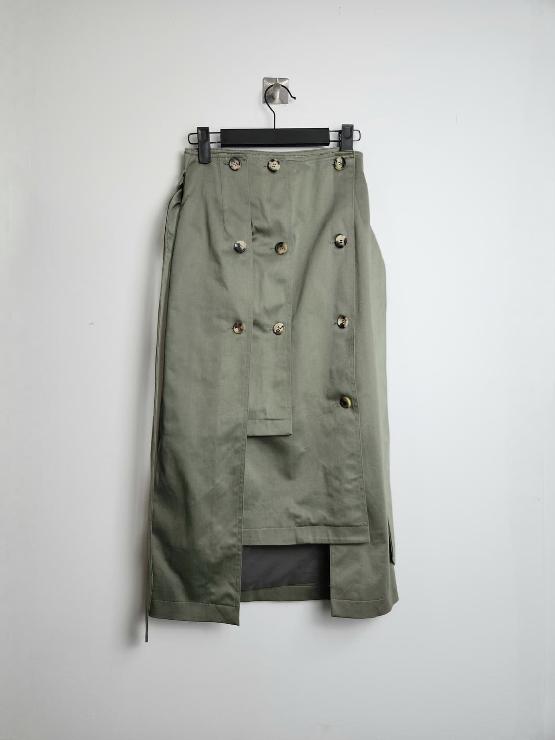 단추 언발 롱 스커트 상품이미지6