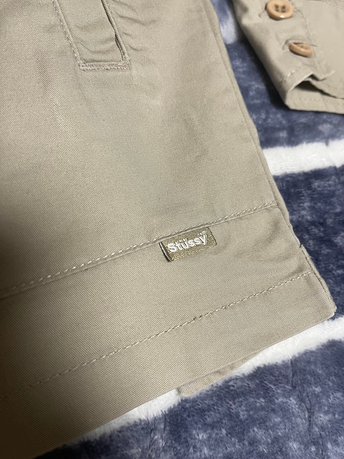 00s 스투시 투웨이 풀집업 해링턴 자켓 상품이미지4