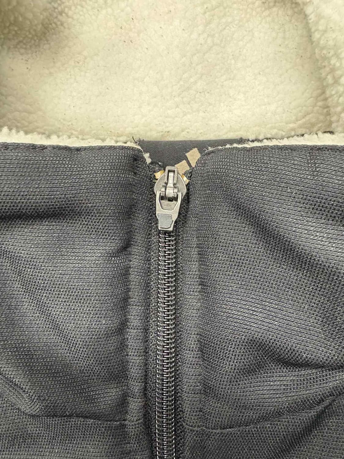 아디다스 블랙 올드스쿨 아방핏 패딩 자켓 흰검 져지(105) 상품이미지7