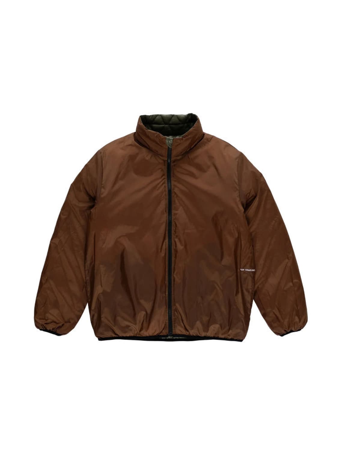 새상품) 팝트레이딩컴퍼니 퀄팅 리버시블 경량패딩 상품이미지5