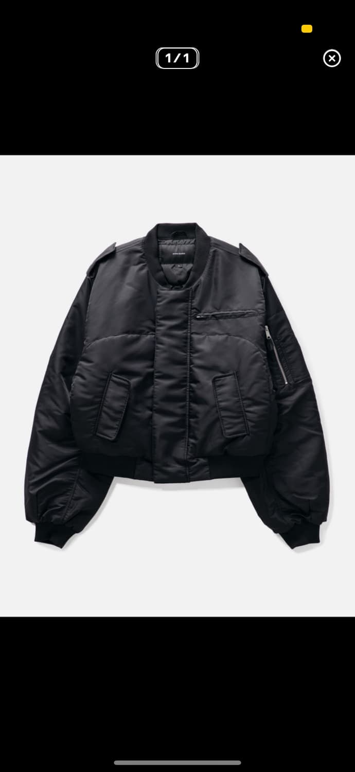 (구매) 엔타이어스튜디오 봄버 블랙 s 상품이미지1