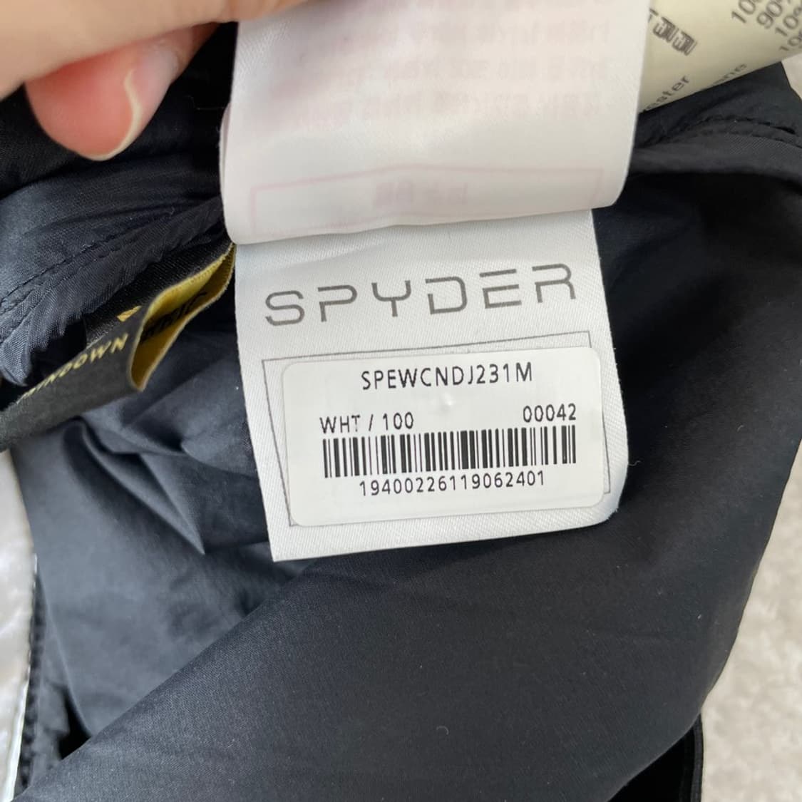 L 스파이더 하이브리드 경량패딩 바람막이 자켓 100 상품이미지8