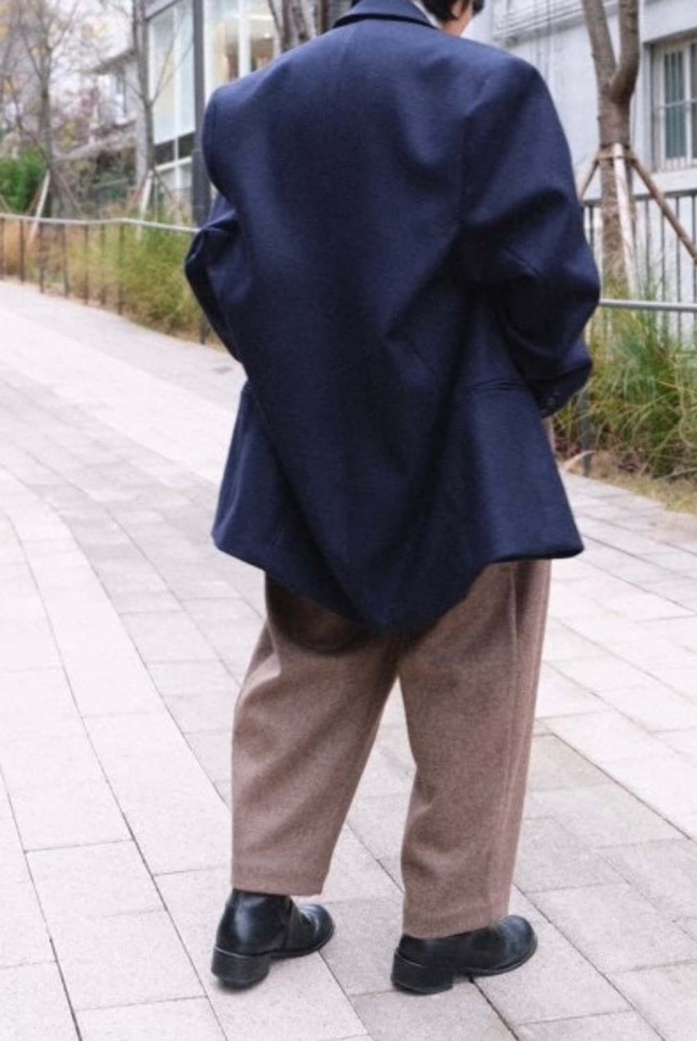 헤드메이너 네이비 코트 상품이미지6