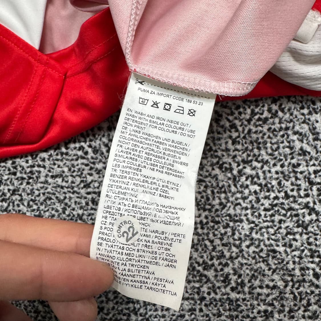 Name : 퓨마 16-17ss No.6 코시엘니 아스날 홈 유니폼 :) 상품이미지7