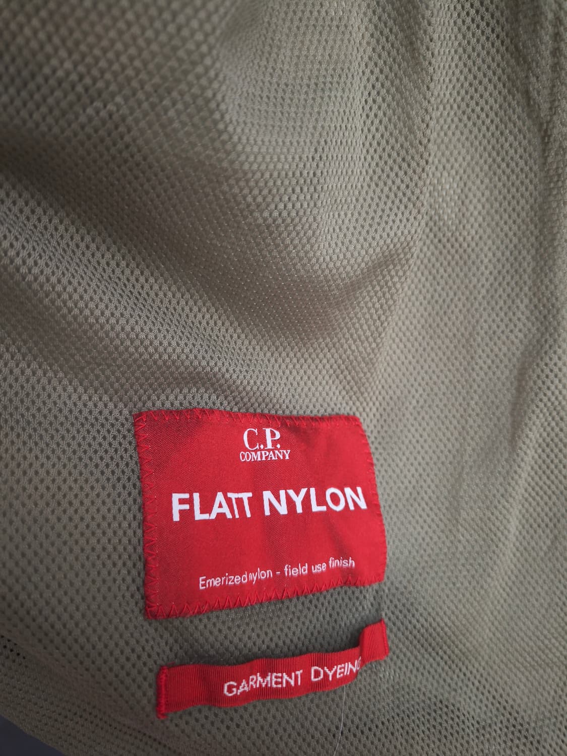 C.P.Company 플랫 나일론 가먼츠 다잉 자켓 상품이미지4