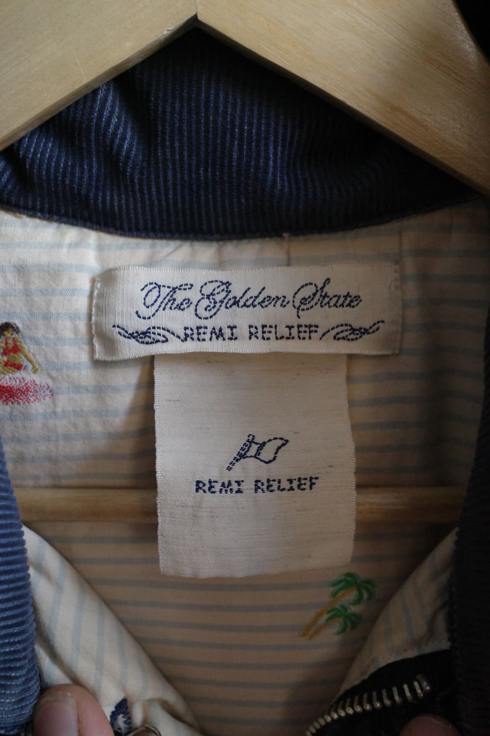 레미릴리프 x 빔즈 플러스 데님 베스트 상품이미지9