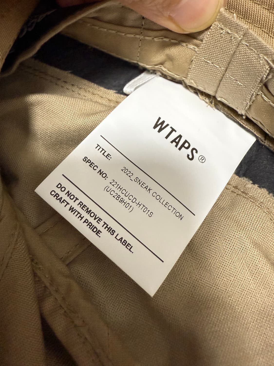 Undercover x wtaps 버킷햇 상품이미지5