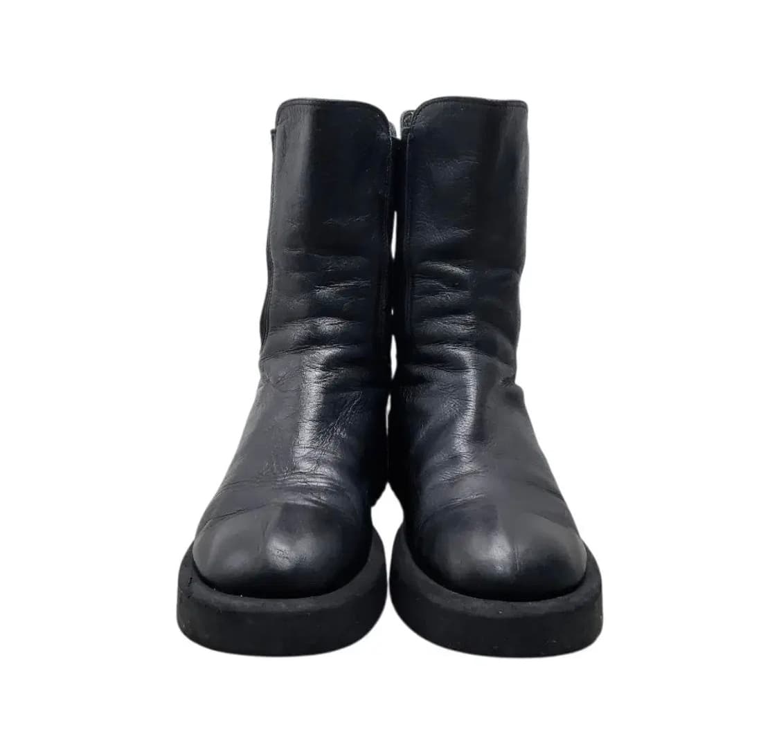 요지 야마모토 느와르 레더 첼시 부츠 상품이미지4