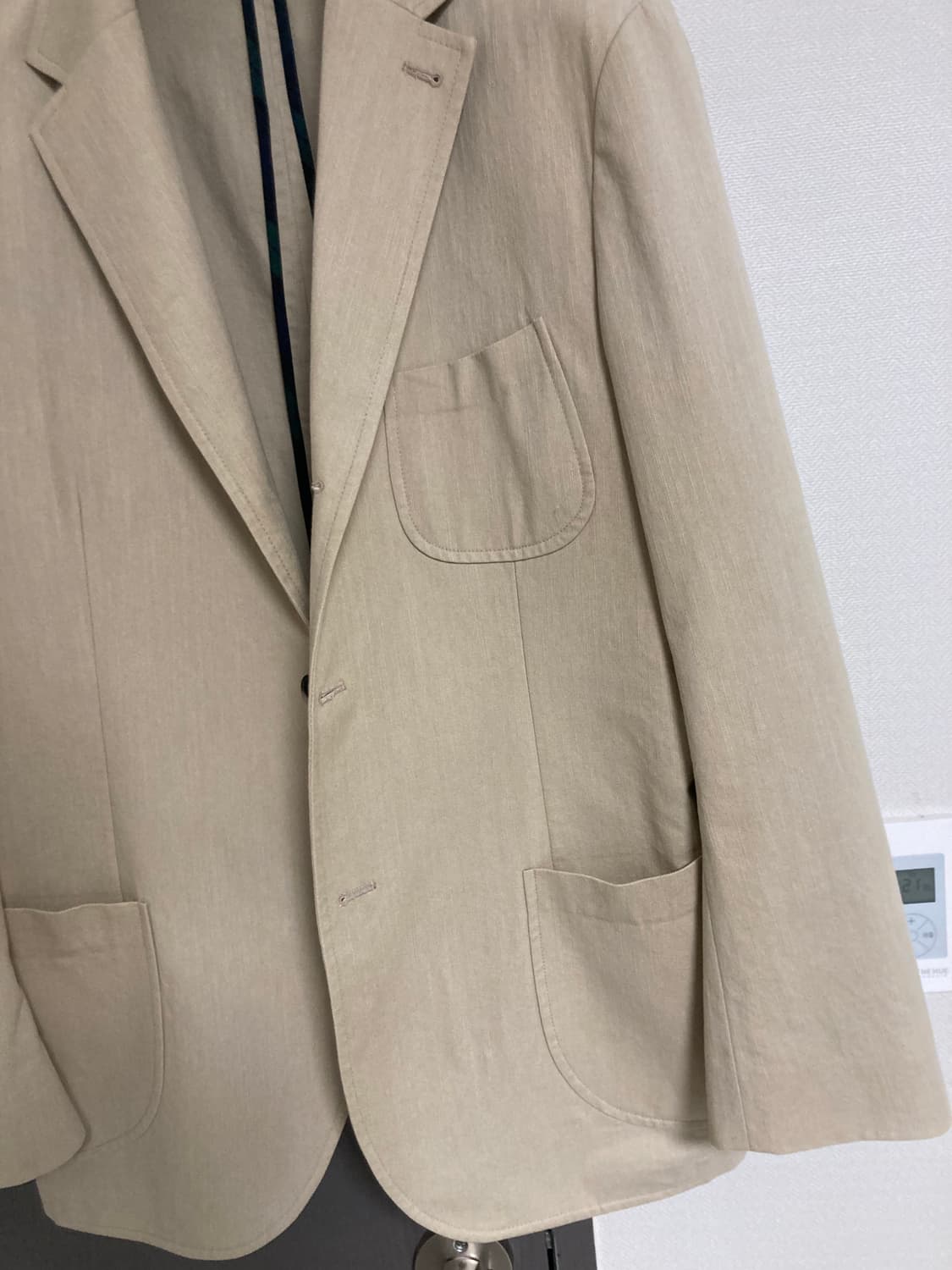 매료 maeryo 베이지 테일러자켓 105 상품이미지3